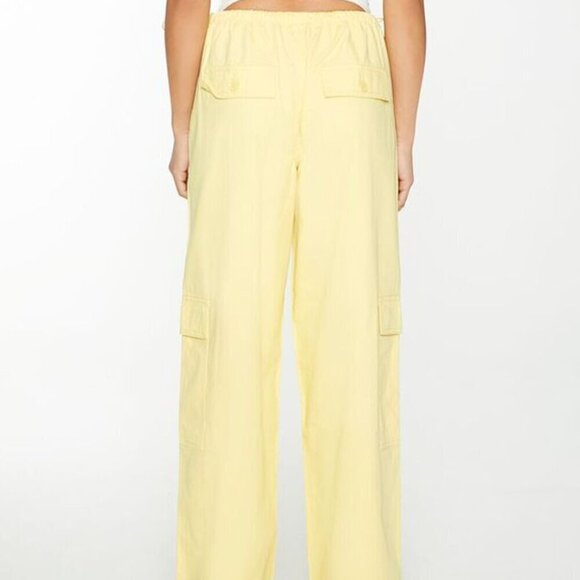Forever 21 Twill Toggle Drawstring Cargo Pants - Picture 5 of 5